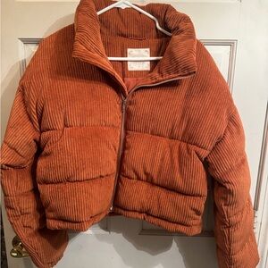 Altar'd State Rust Corduroy Jacket
